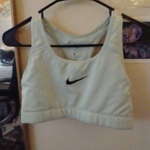 Light Aqua Nike Dri-Fit Sports Bra